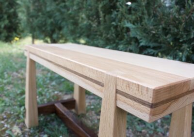 Petit banc style japonais
